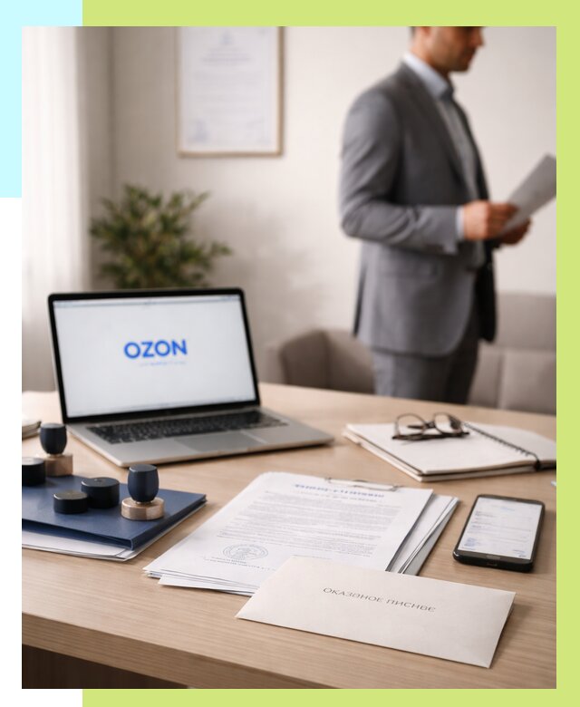 Отказное письмо для Ozon в Горячем Ключе от 3617 р. | Сертэкс