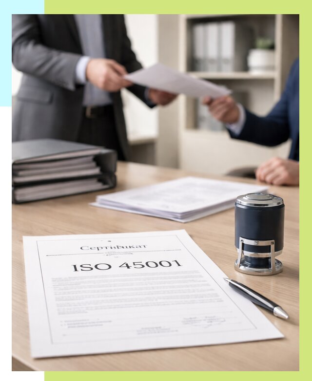 Сертификат ISO 45001 в Горячем Ключе под ключ от 46499 р. | Сертэкс